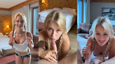 Littlepolishangel morning porn blowjob with husband