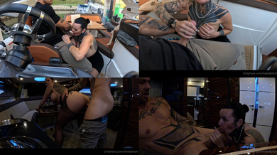 Kathaleanoir Kneeling Blowjob on Luxury Yacht